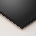 テーブル天板 メラミン化粧板共巻き 単色ベースカラー